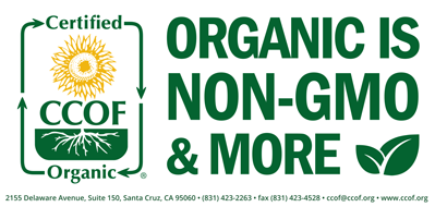 CCOF Bumper Stickers - Multiple Options